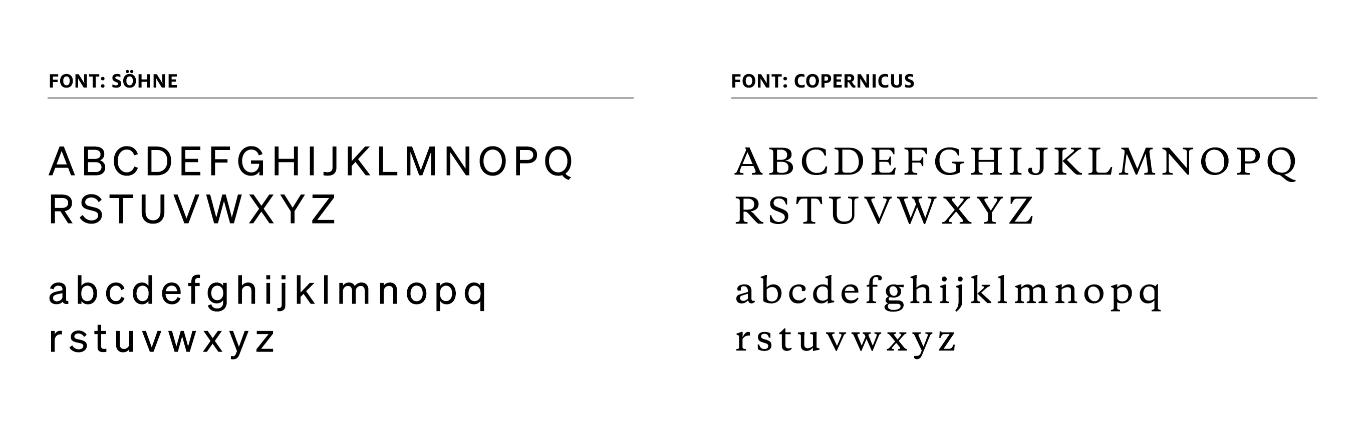 Ava Community Energy brand fonts used