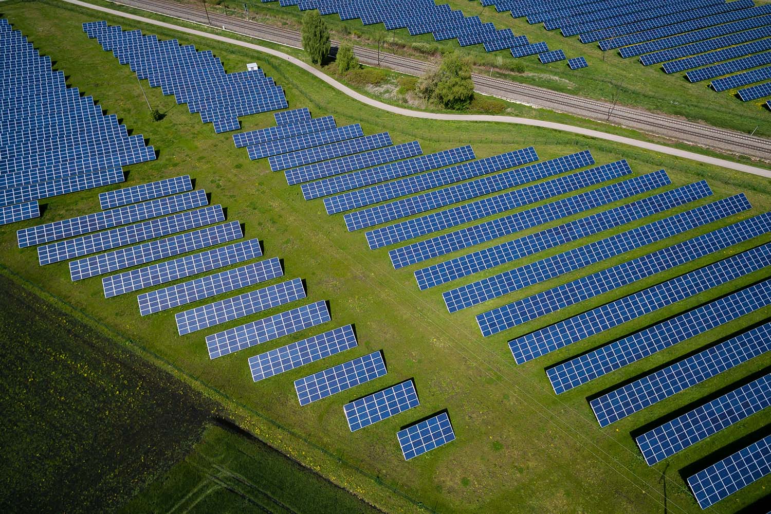 Solar Panel Farm